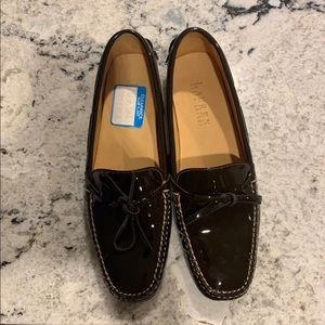 Ralph Lauren dark brown loafers size 6